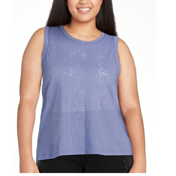 Avia Women's Snakeskin Pattern
Burnout Tank Blue Size XXL - Picture 1 of 13